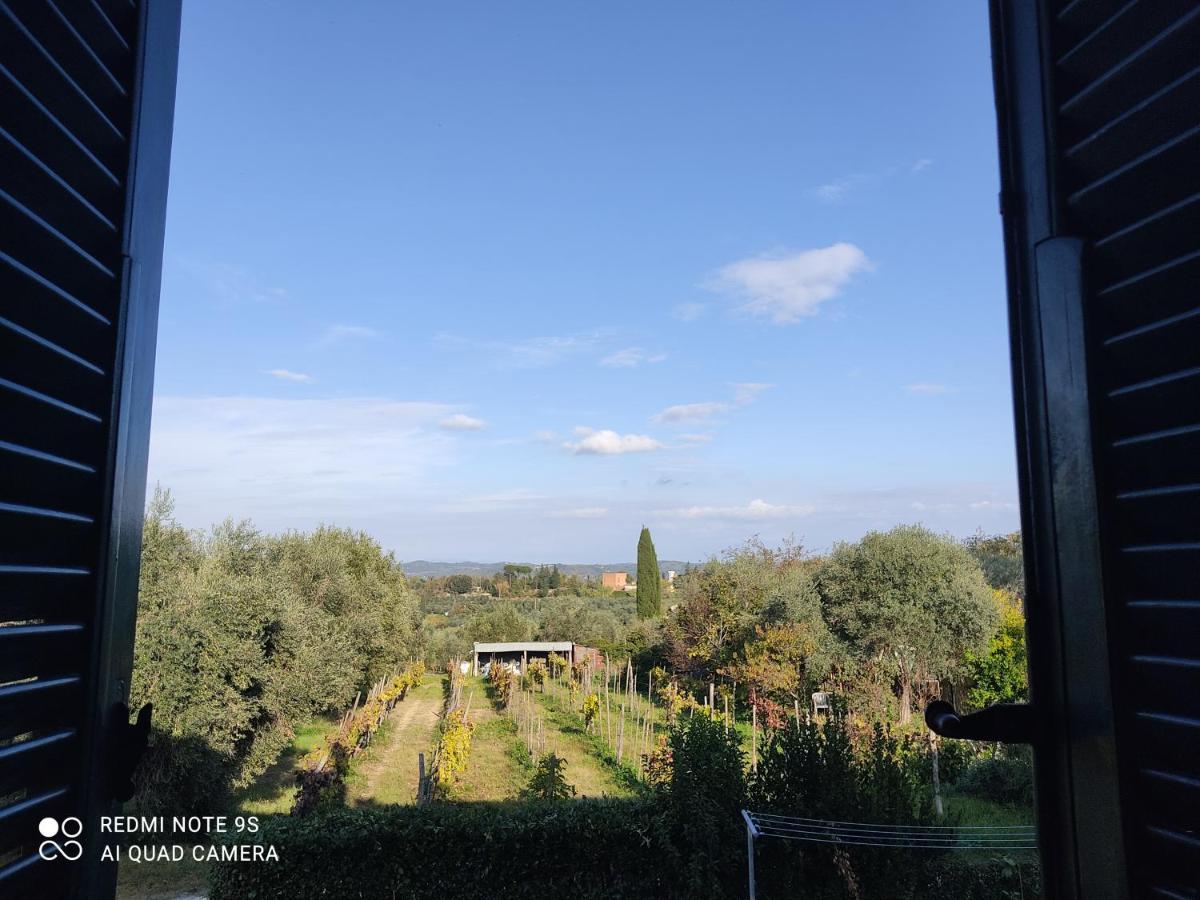 Holiday House I Colli Pisani Apartment Capannoli Bagian luar foto