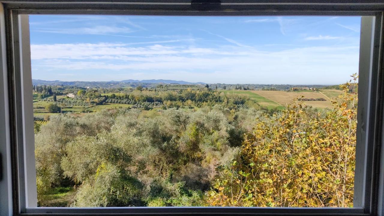 Holiday House I Colli Pisani Apartment Capannoli Bagian luar foto